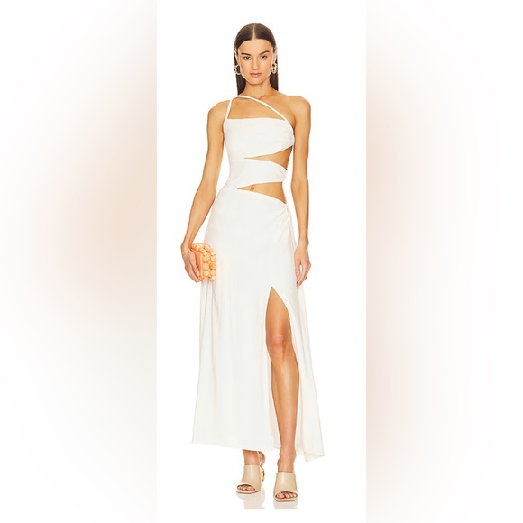 NWT Cult Gaia Therese Linen Dress - Picture 5 of 13